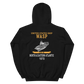 USS Wasp (CVS-18) 1970 N. & EASTERN ATLANTIC Unisex Hoodie – back view, black