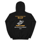 USS Wasp (CVS-18) 1971 MED/ATLANTIC/CARIBBEAN Unisex Hoodie – back view, black