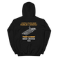 USS Franklin D. Roosevelt (CVA-42) 1960 MED CRUISE Hoodie – back view, black