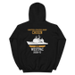 USS Chosin (CG-65) 2009-10 Unisex Hoodie – back view, black