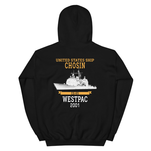 USS Chosin (CG-65) 2001 WESTPAC Unisex Hoodie