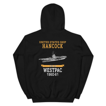 Load image into Gallery viewer, USS Hancock (CVA-19) 1960-61 WESTPAC Unisex Hoodie