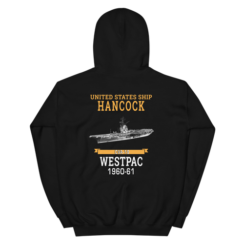 USS Hancock (CVA-19) 1960-61 WESTPAC Unisex Hoodie