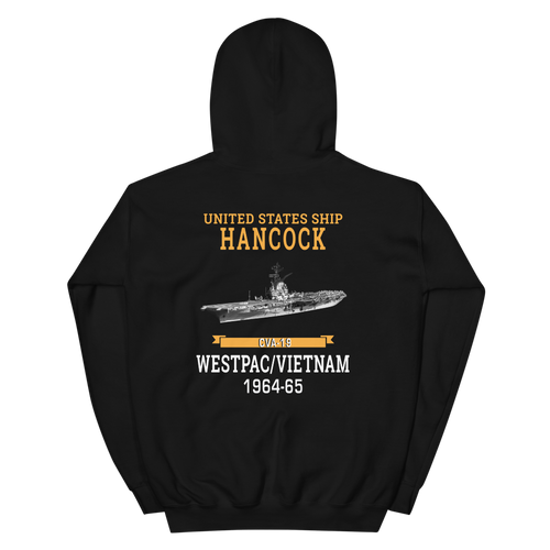 USS Hancock (CVA-19) 1964-65 WESTPAC/VIETNAM Unisex Hoodie