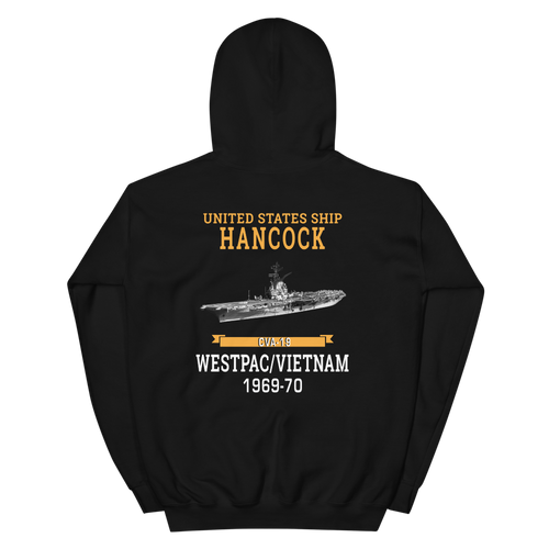 USS Hancock (CVA-19) 1969-70 WESTPAC/VIETNAM Unisex Hoodie