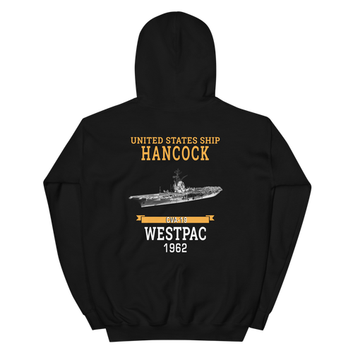 USS Hancock (CVA-19) 1962 WESTPAC Unisex Hoodie