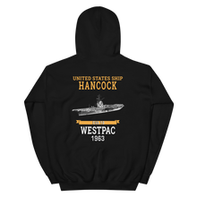 Load image into Gallery viewer, USS Hancock (CVA-19) 1963 WESTPAC Unisex Hoodie