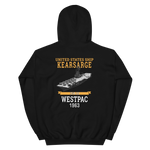 USS Kearsarge (CVS-33) 1963 WESTPAC Hoodie – back view, black