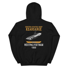 Load image into Gallery viewer, USS Kearsarge (CVS-33) 1969 WESTPAC/VIETNAM Hoodie