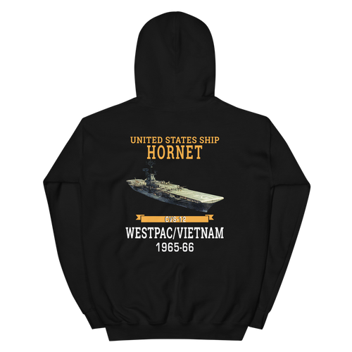 USS Hornet (CVS-12) 1965-66 WESTPAC/VIETNAM Hoodie