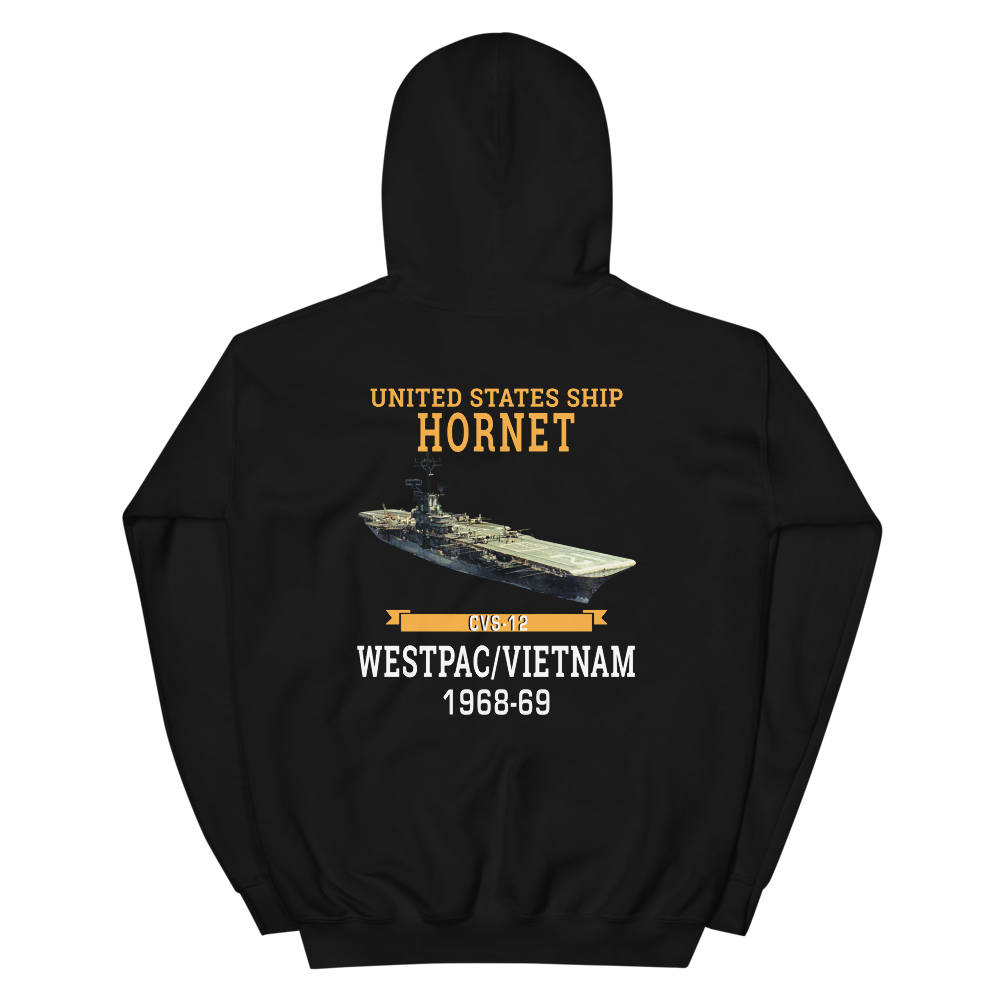 USS Hornet (CVS-12) 1968-69 WESTPAC/VIETNAM Hoodie