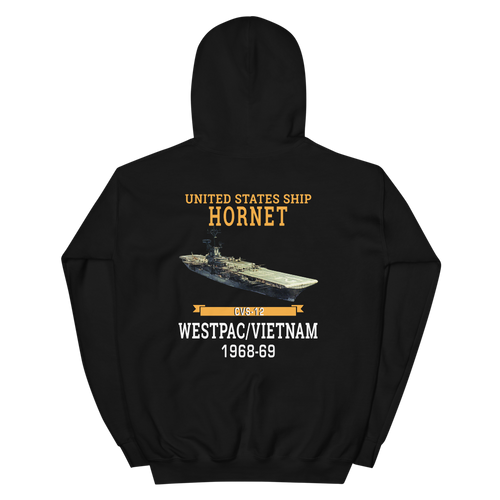 USS Hornet (CVS-12) 1968-69 WESTPAC/VIETNAM Hoodie