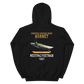 USS Hornet (CVS-12) 1967 WESTPAC/VIETNAM Hoodie – back view, black