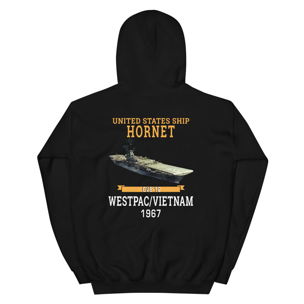 USS Hornet (CVS-12) 1967 WESTPAC/VIETNAM Hoodie