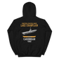 USS Lake Champlain (CVS-39) 1962 CARIBBEAN Hoodie – back view, black