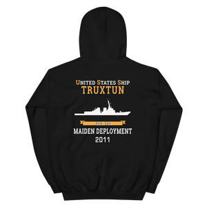 USS Truxtun (DDG-103) 2011 MAIDEN DEPLOYMENT Unisex Hoodie