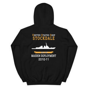 USS Stockdale (DDG-106) 2010-11 MAIDEN DEPLOYMENT Unisex Hoodie