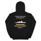 USS Sterett (DDG-104) 2010-11 MAIDEN DEPLOYMENT Unisex Hoodie – back view, black