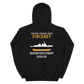 USS Pinckney (DDG-91) 2005-06 MAIDEN DEPLOYMENT Unisex Hoodie – back view, black