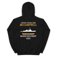 USS McCampbell (DDG-85) 2004 MAIDEN DEPLOYMENT Unisex Hoodie – back view, black