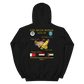 USS Blue Ridge (LCC-19) 1990-91 ODS/S Cruise Hoodie – back view, black
