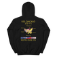 USS Chicago (CG-11) 1976 WESTPAC Cruise Hoodie – back view, black
