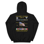 USS Harry S. Truman (CVN-75) 2004-05 Cruise Hoodie – back view, black