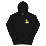 VFA-115 Eagles Squadron Crest Unisex Hoodie – front view, black