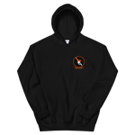 VFA-147 Argonauts Squadron Crest Unisex Hoodie – front view, black