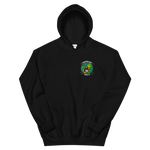 HSC-8 Eightballers Squadron Crest Hoodie – front view, black