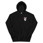 USS Chicago (CG-11) Ship's Crest Hoodie – front view, black