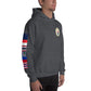 USS Hewitt (DD-966) 1989-90 Cruise Hoodie - FLAGS ON SLEEVE – heather