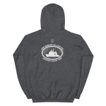USS Bunker Hill (CG-52) 1995 Deployment Hoodie – back view, heather