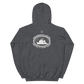 USS Bunker Hill (CG-52) 1990-91 Deployment Hoodie – back view, heather