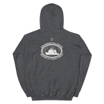 USS Bunker Hill (CG-52) 1990-91 Deployment Hoodie – back view, heather