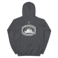 USS San Jacinto (CG-56) 1989 Deployment Hoodie – back view, heather