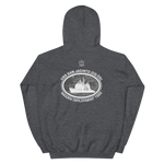 USS San Jacinto (CG-56) 1989 Deployment Hoodie – back view, heather