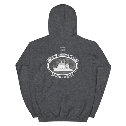 USS San Jacinto (CG-56) 2016 Deployment Hoodie