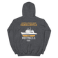 USS Chancellorsville (CG-62) 1995 WESTPAC/IO Hoodie – back view, heather