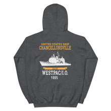 Load image into Gallery viewer, USS Chancellorsville (CG-62) 1995 WESTPAC/IO Hoodie