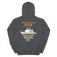 USS Shiloh (CG-67) 2008 WESTPAC Hoodie – back view, heather