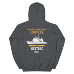 Unisex USS Cowpens (CG-63) 1998 WESTPAC – back view, heather