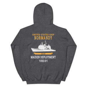 USS Normandy (CG-60) 1990-91 Maiden Deployment Unisex Hoodie