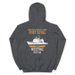 USS Port Royal (CG-73) 2007-08 WESTPAC Unisex Hoodie – back view, heather