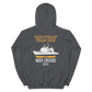 USS Vella Gulf (CG-72) 2012 MED Unisex Hoodie – back view, heather