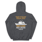 USS Vella Gulf (CG-72) 2008-09 MED Unisex Hoodie – back view, heather