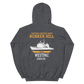 USS Bunker Hill (CG-52) 2004-05 WESTPAC Unisex Hoodie – back view, heather