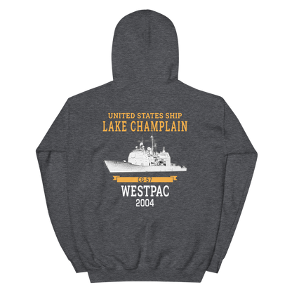 USS Lake Champlain (CG-57) 2004 Unisex Hoodie