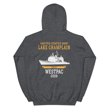 USS Lake Champlain (CG-57) 2009 Unisex Hoodie