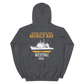 USS Mobile Bay (CG-53) 2008 Deployment Hoodie – back view, heather